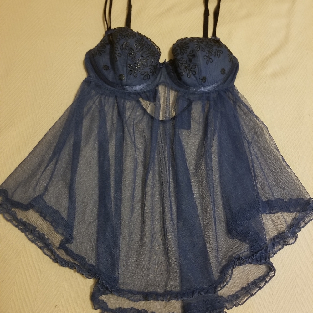 Sexy mini babydoll nightgown